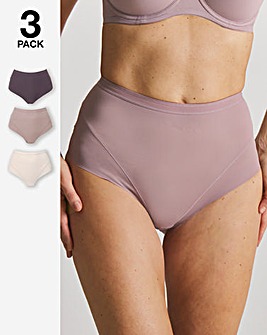 Magisculpt 3 Pack Light Tummy Shaper Knickers