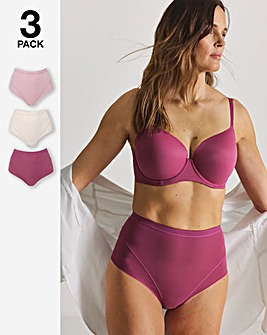 Magisculpt 3 Pack Light Tummy Shaper Knickers