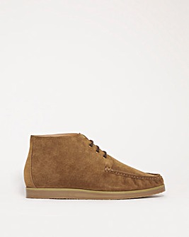 Casual Suede Chukka Boot Wide Fit