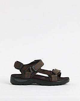 Brown Trekker Sandal Wide