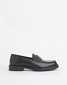 Leather Formal Loafer Wide Fit