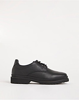 Leather Hybrid Smart Shoe Wide