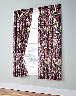 William Morris Seaweed Curtains with Tiebacks