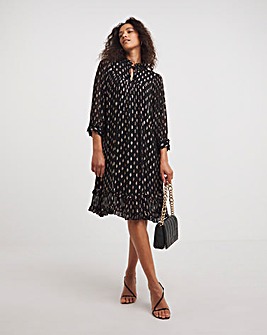 Joanna Hope Embroidered Swing Dress