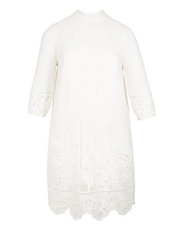 Jo by Joanna Hope Embroidered Shift Dress