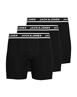 Jack & Jones Boxers 3 Pack - Black