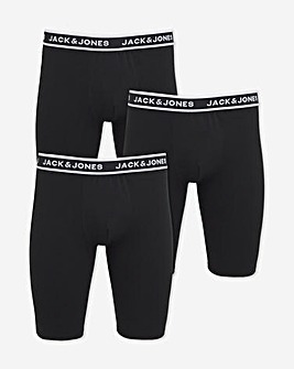 Jack & Jones Boxers 3 Pack - Black