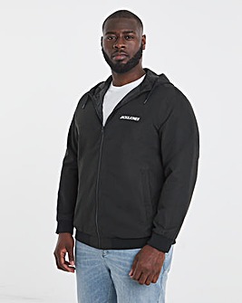 Jack & Jones Rush Hooded Bomber Jacket - Black