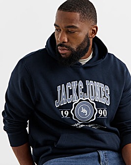Jack & Jones Mako Sweat Hood - Sky