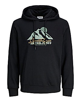 Jack & Jones Sun Sweat Hood - Black