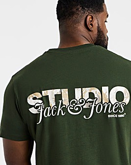 Jack & Jones Yuki Back T-Shirt Crew Neck