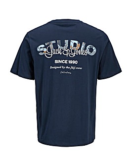 Jack & Jones Yuki Back T-Shirt Crew Neck