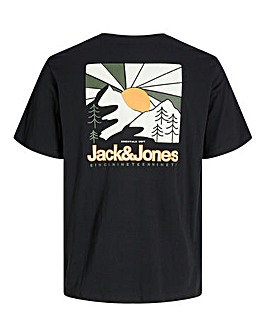 Jack & Jones Mine Crew Neck T-Shirt - Grey