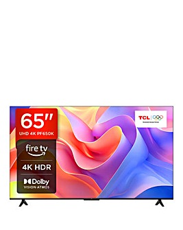 TCL 65In 65PF650K LED 4K HDR PRO Smart Fire TV with Freely