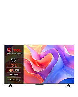 TCL 55In 55PF650K LED 4K HDR PRO Smart Fire TV with Freely