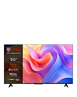 TCL 50In 50PF650K LED 4K HDR PRO Smart Fire TV with Freely