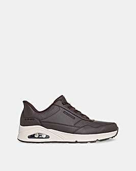 Skechers Slip-ins Uno Banksia Luxe Trainer - Brown