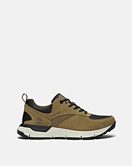 Timberland Voyager Park Low Lace Trainer - Olive