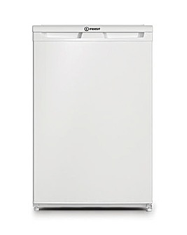 Indesit I55V1 112W UK Under Counter Fridge with Ice Box - White