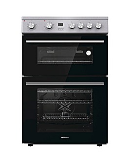 Hisense HDE3211BXUK 60cm Freestanding Electric Cooker