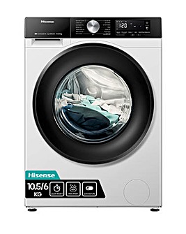 Hisense 3S Series WD3S1043BW3 10kg Washer Dryer - White