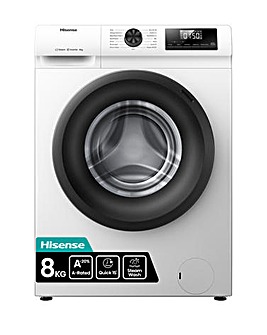 Hisense WF1Q8041BW 1 Series 8kg 1400 Spin Washing Machine - White