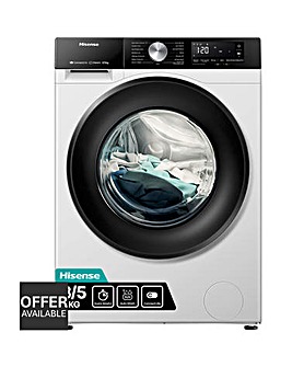 Hisense 3S Series WD3S8043BW3 WiFi-enabled 8kg Washer Dryer - White