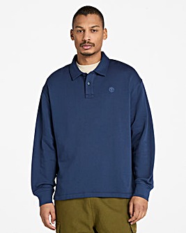 Timberland Polo Style Sweatshirt - Navy