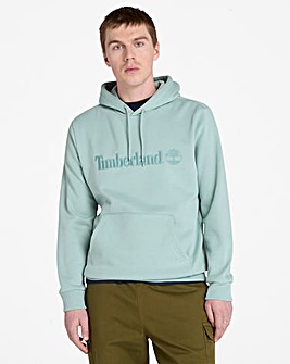 Timberland Hampthon Tonal Logo Hoodie - Blue