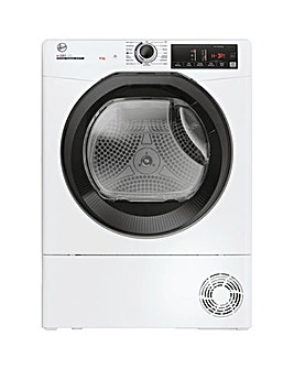 Hoover H-DRY 350 HRE C9TBE-80, 9kg, Condenser Tumble Dryer - White