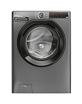 Hoover H-WASH 350 H3WPS4116TAMBR80, 11kg, Washing Machine - Graphite + install