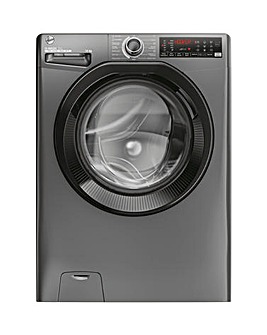 Hoover H-WASH 350 H3WPS4146TAMBR80 14kg, Washing Machine, Graphite + install