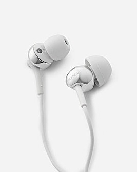Sony Mdr-Ex110Ap In Ear Headphones - White