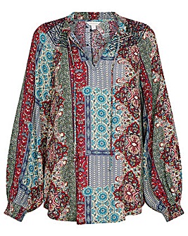 Monsoon Margaux Style Print Top
