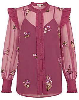 Monsoon Maxine Embroidered Blouse