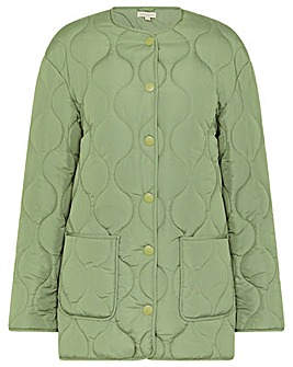 Monsoon Octavia Quilted Short Coat