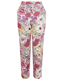 Monsoon Wren Floral Print Trousers