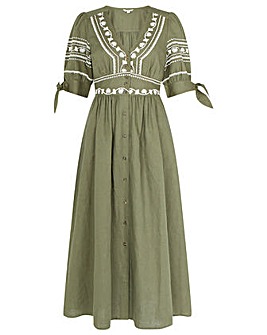 Monsoon Embroidered Dolly Dress