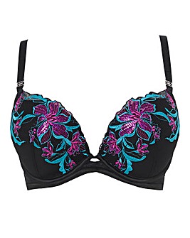 Ann Summers Flourishing Padded Plunge Wired Bra Multi