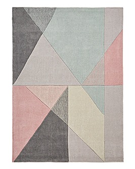 Trio Triangles Hand Tufted Rug