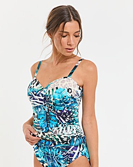 Fantasie Kabini Oasis Twist Front Wired Tankini Top