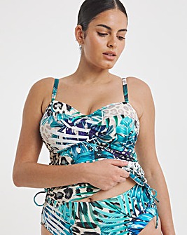 Fantasie Kabini Oasis Twist Front Wired Tankini Top