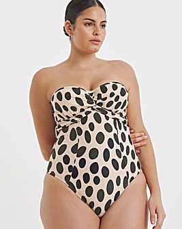 Panache Tatiana Twist Bandeau Wired Swimsuit