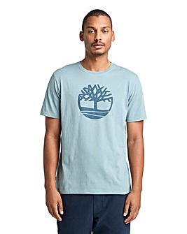 Timberland Kennebec River Tree Logo T-Shirt - Blue