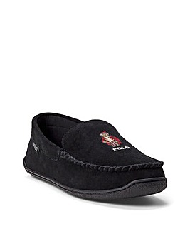 Polo Ralph Lauren Brenan Holiday Bear Suede Slippers