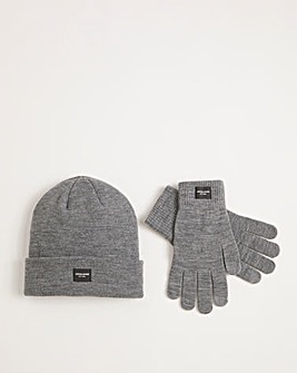 Jack & Jones Beanie & Glove Knit Giftbox