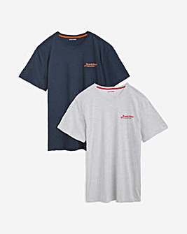 Jack & Jones Erik 2 Pack T-Shirt