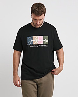 Jack & Jones Portland Block Branding T-Shirt