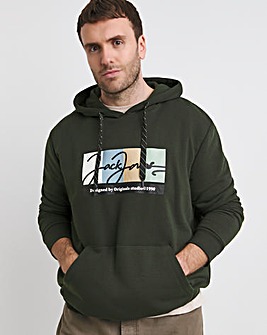 Jack & Jones Portland Block Branding Hoody