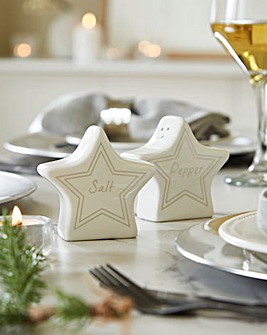 Starry Salt and Pepper Shakers